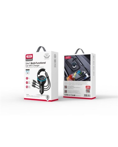 TRANSMISOR FM BCC07 BLUETOOTH + USB + TIPO C XO