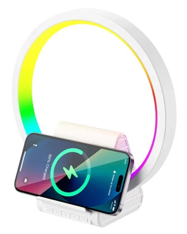 Wiwu Altavoz con Carga Inalámbrica 2en1 W021