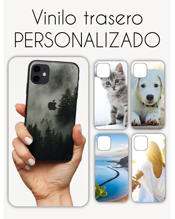 Vinilo trasero personalizado