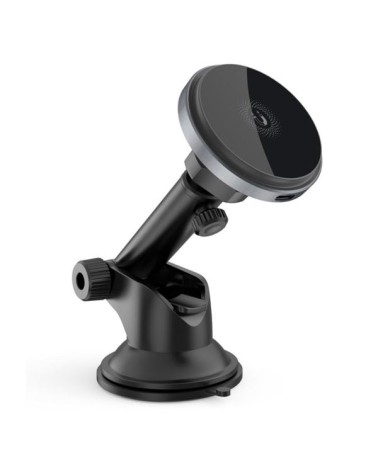 SOPORTE IMANTADO CON BASE DE CARGA INALAMBRICA 15W CX017 XO