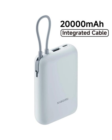 Powerbank  Xiaomi 20.000 mAh 33W con Cable Integrado
