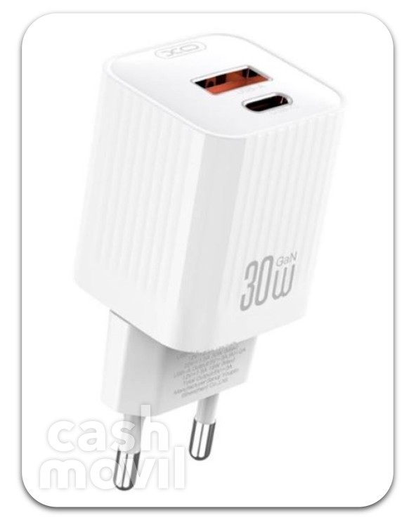 CARGADOR USB+USB-C 30W L149...