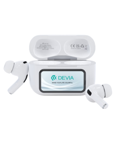 AURICULAR DEVIA BLUETOOTH TRADUCCION CON PANTALLA TWS ANC PRO4