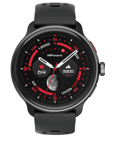 SMARTWATCH HIFUTURE VELA NEGRO