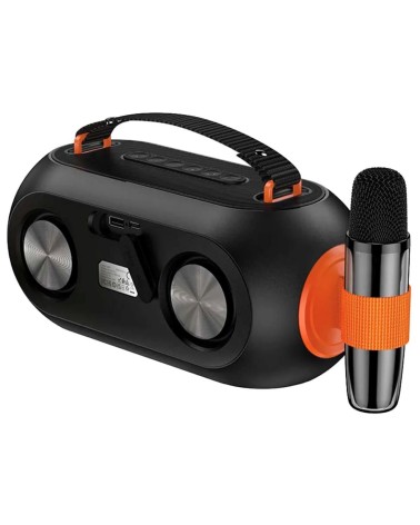 Hoco DS64 Altavoz Bluetooth 30W con Micrófono Karaoke y luces RGB