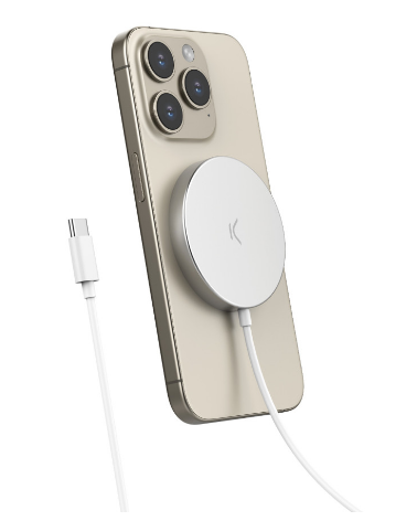 KSIX CARGADOR MAGSAFE USBc 15W 1M