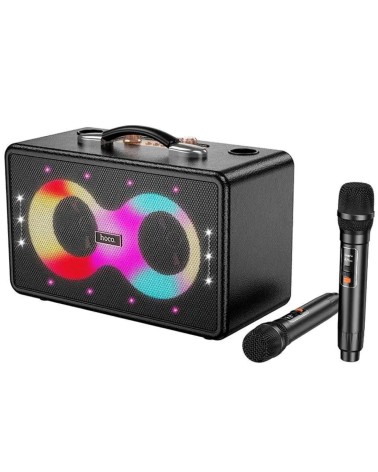 Hoco HA8 Altavoz Karaoke Bluetooth 40W con 2 Micrófonos