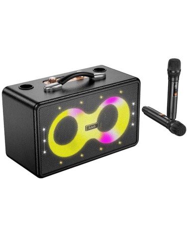 Hoco HA8 Altavoz Karaoke Bluetooth 40W con 2 Micrófonos