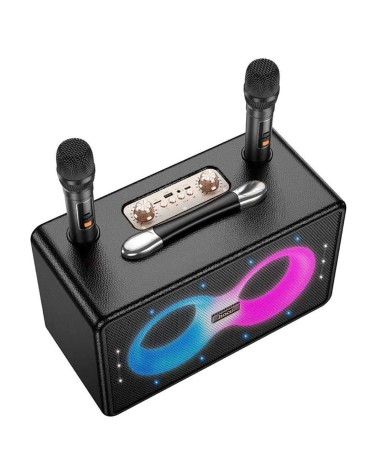 Hoco HA8 Altavoz Karaoke Bluetooth 40W con 2 Micrófonos