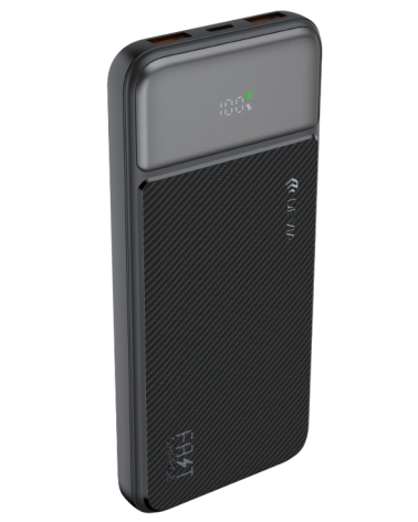 DEVIA BATERIA AUXILIAR SMART DISPLAY 10000mAh 22.5W NEGRO