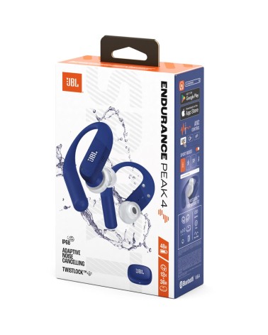 Jbl Endurance Peak 4 Auricular Bluetooth Azul