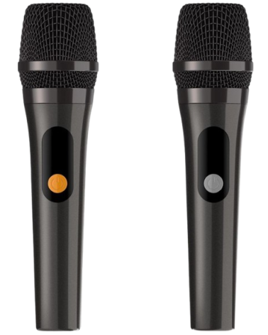 HIFUTURE KARAOKE/ALTAVOZ MUSICBOX 70W / 2 MICROFONOS NEGRO