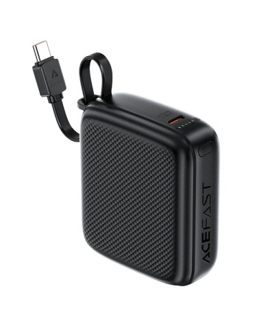 Powerbank 10.000mAh Acefast M15-10000 PD20W Con Cable USB-C Integrado