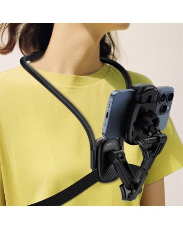 Acefast E33 Soporte de Cuello para Grabación en Primera Persona