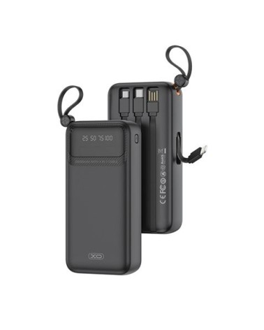 POWERBANK 20000MAH 3 SALIDAS NEGRO PR278 XO