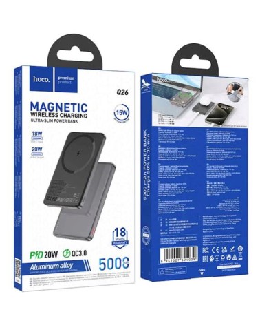 Powerbank Hoco Q26 5000mAh Magsafe