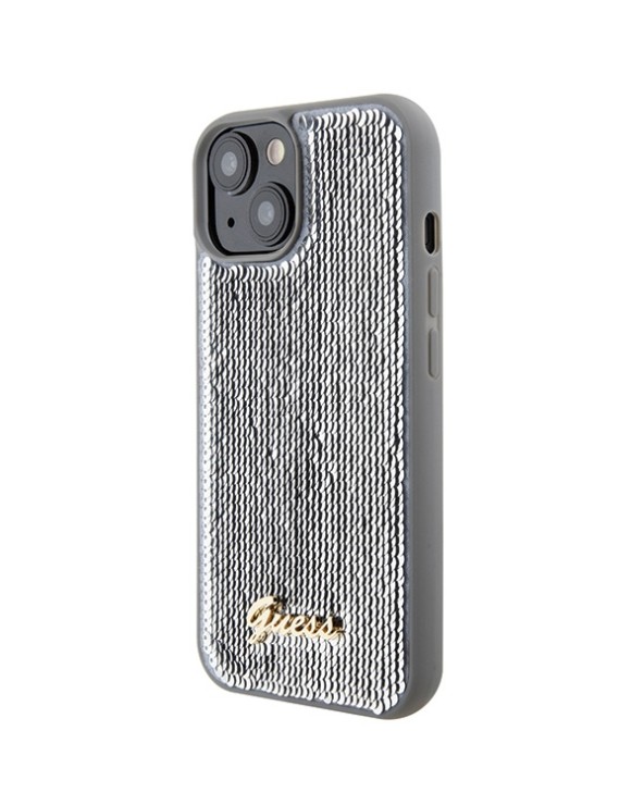 Guess Sequin Script Metal...