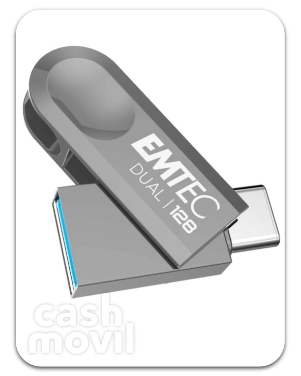 Memoria USB Dual 3.2 128GB...