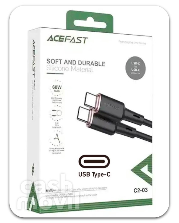 CABLE USB-C A USB-C ACEFAST...