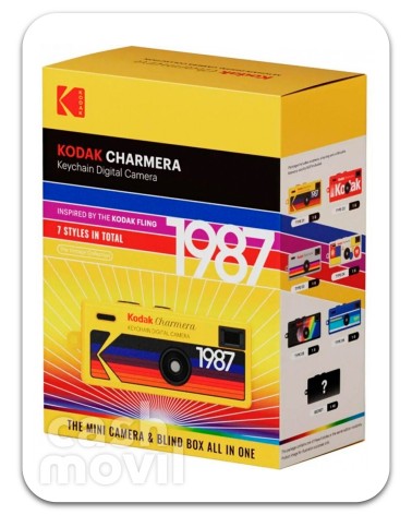 Kodak Charmera Mini Cámara Digital Llavero (RK0601) (1 Unidad Aleatoria)