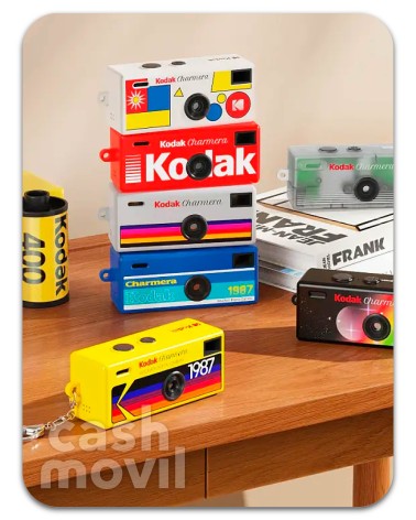 Kodak Charmera Mini Cámara Digital Llavero (RK0601) (1 Unidad Aleatoria)