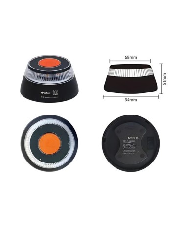 Ebox luz de emergencia homologada geolocalizada v16iot eb-2503