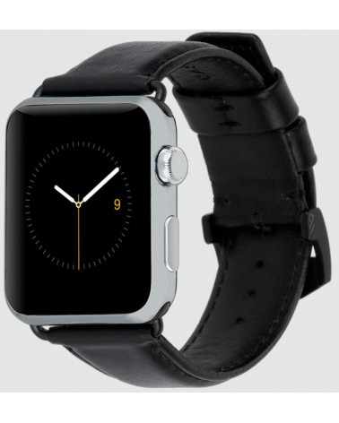 Correa CASE-MATE Cuero Negro Apple Watch 42/44/45mm