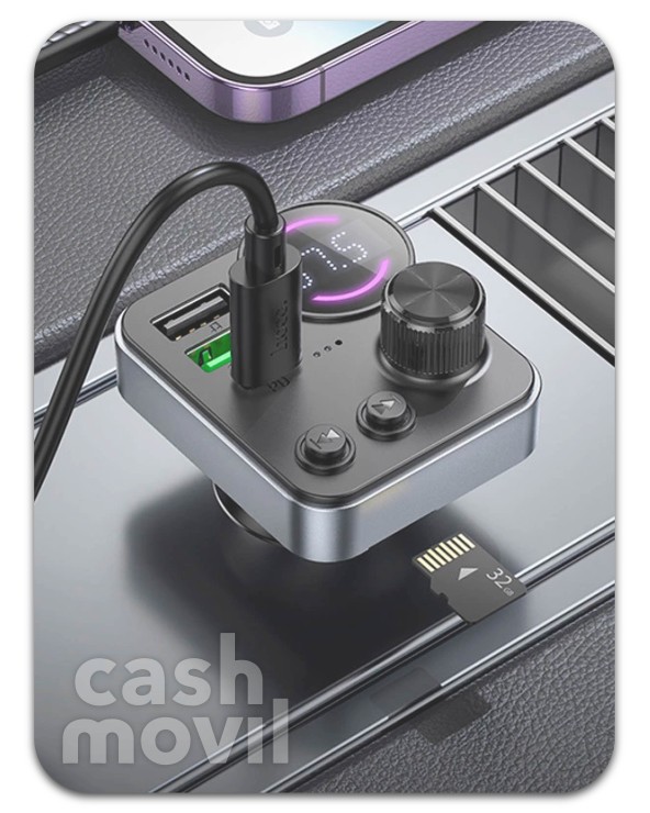 Hoco E86 Transmisor FM y...