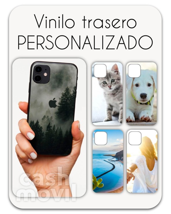 Vinilo trasero personalizado