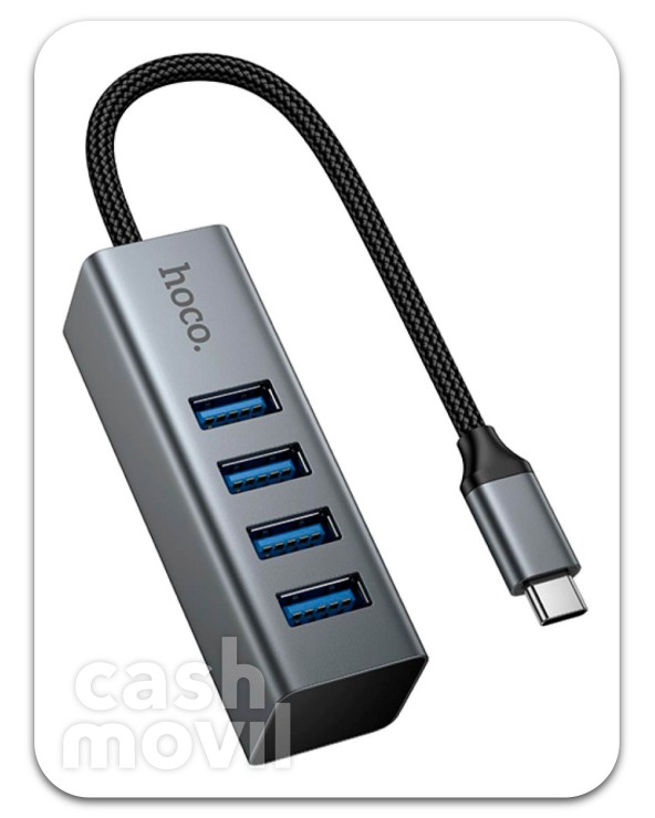 Adaptador USB-C Hoco HB1C...