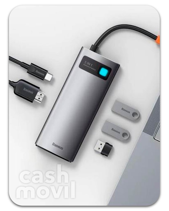 Baseus CAHUB-CX0G Hub USB-C...