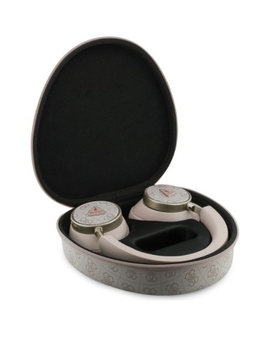 GUESS – Auriculares Bluetooth ENC Rosa 45H con Estuche