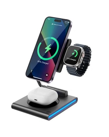 Cargador Wireless 3 en 1