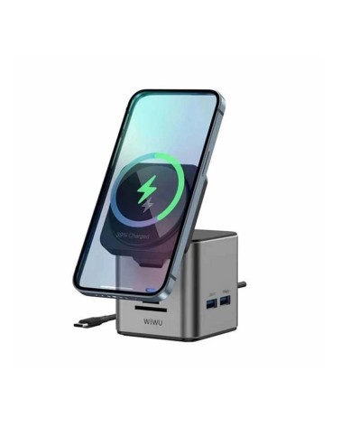 Carga Inalambrica WIWU Multi-Dock 9in1 Multifuncion