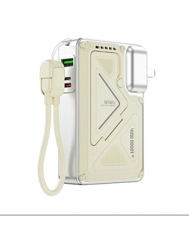 Power Bank WIWU 10000 mAh Con Enchufe Wi-P057