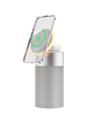 Altavoz cargador inalámbrico 3 en 1 WIWU