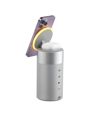 Altavoz cargador inalámbrico 3 en 1 WIWU