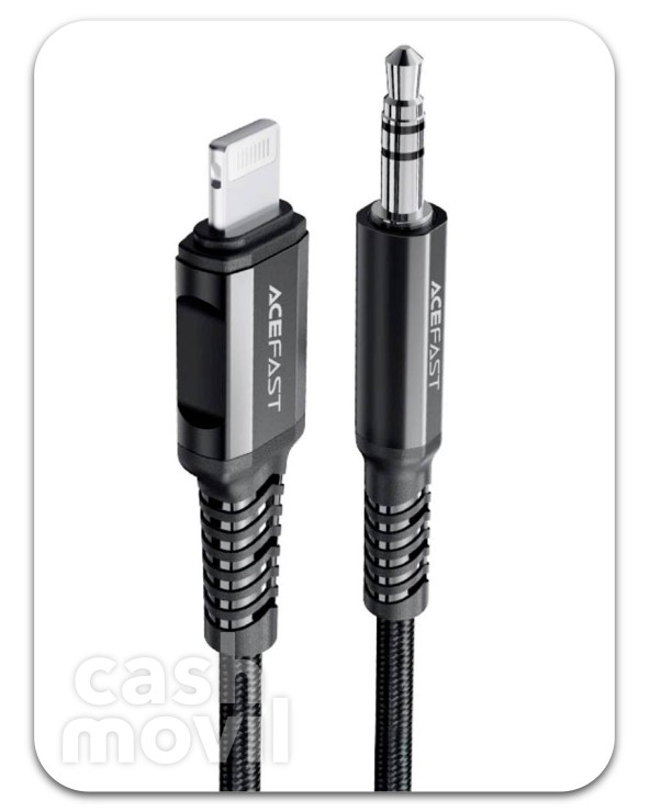 Cable Lightning - 3.5mm 1.2...