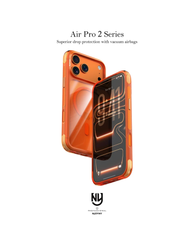 Funda Njoyny Bumper Air S5MAG para iPhone 17 Pro Max