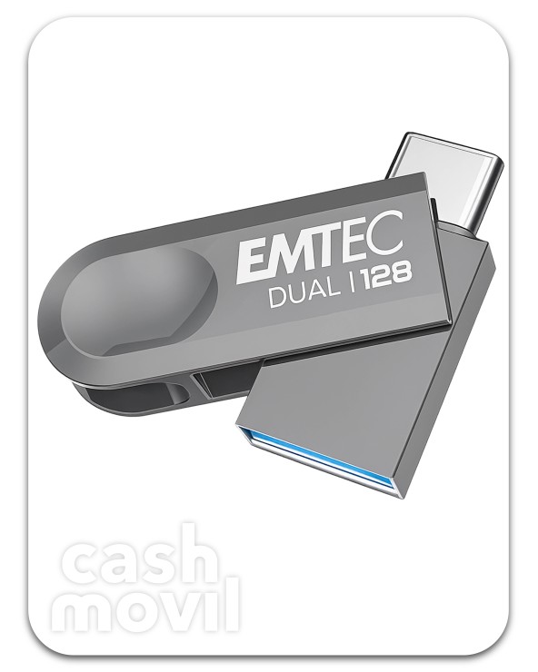 Memoria USB Dual 3.2 128GB...