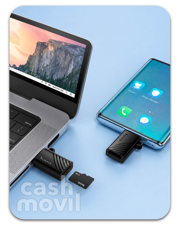 Hoco HB53 Lector USB-C para...