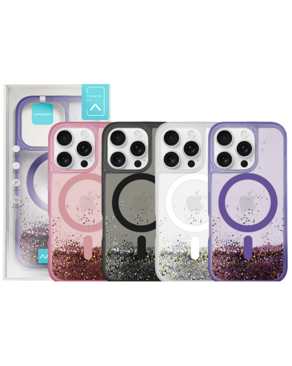 Funda Purpurina Magsafe de...