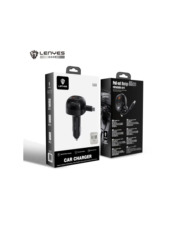 Cargador de Coche | 60W con...