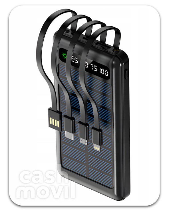 POWERBANK SOLAR 10000MAH 4...