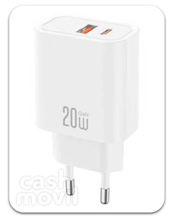 CARGADOR USB 20W 1X USB-A Y...
